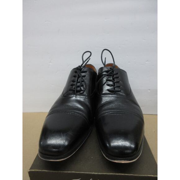 Used authentic Florsheim Men\'s Corbetta Cap Toe Oxford, Black, Size 12 D